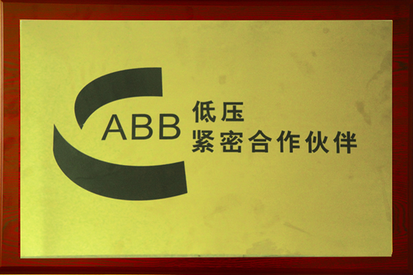 ABB低压紧密合作伙伴