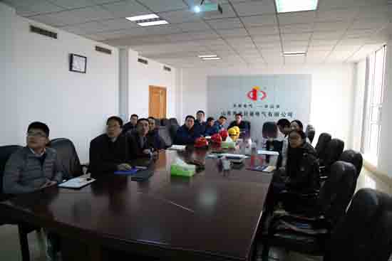 热烈欢迎北京远洋地产有限公司人员来我公司参观考察